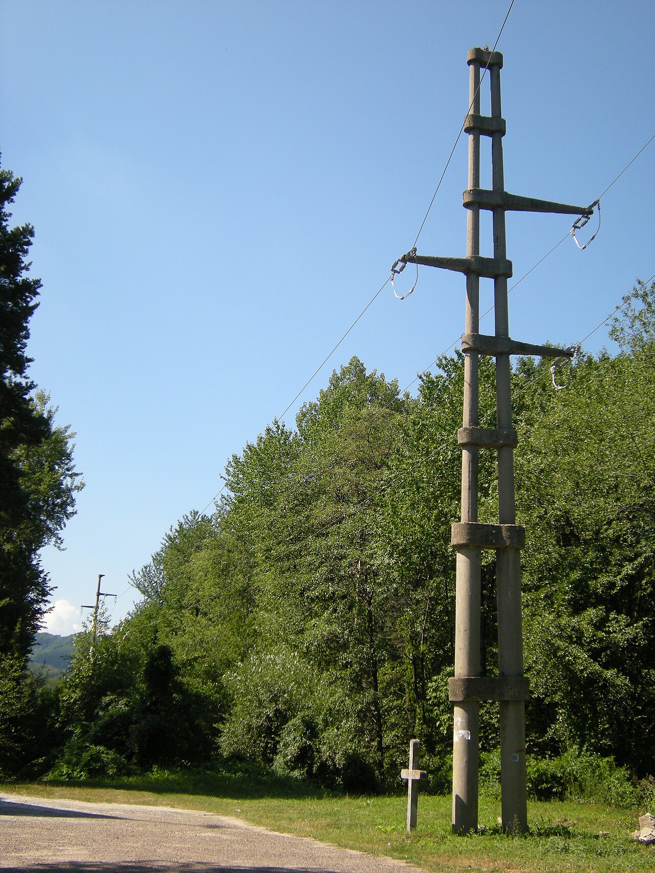 Întrerupere curent Valea Seacă - linie electrică de înaltă tensiune