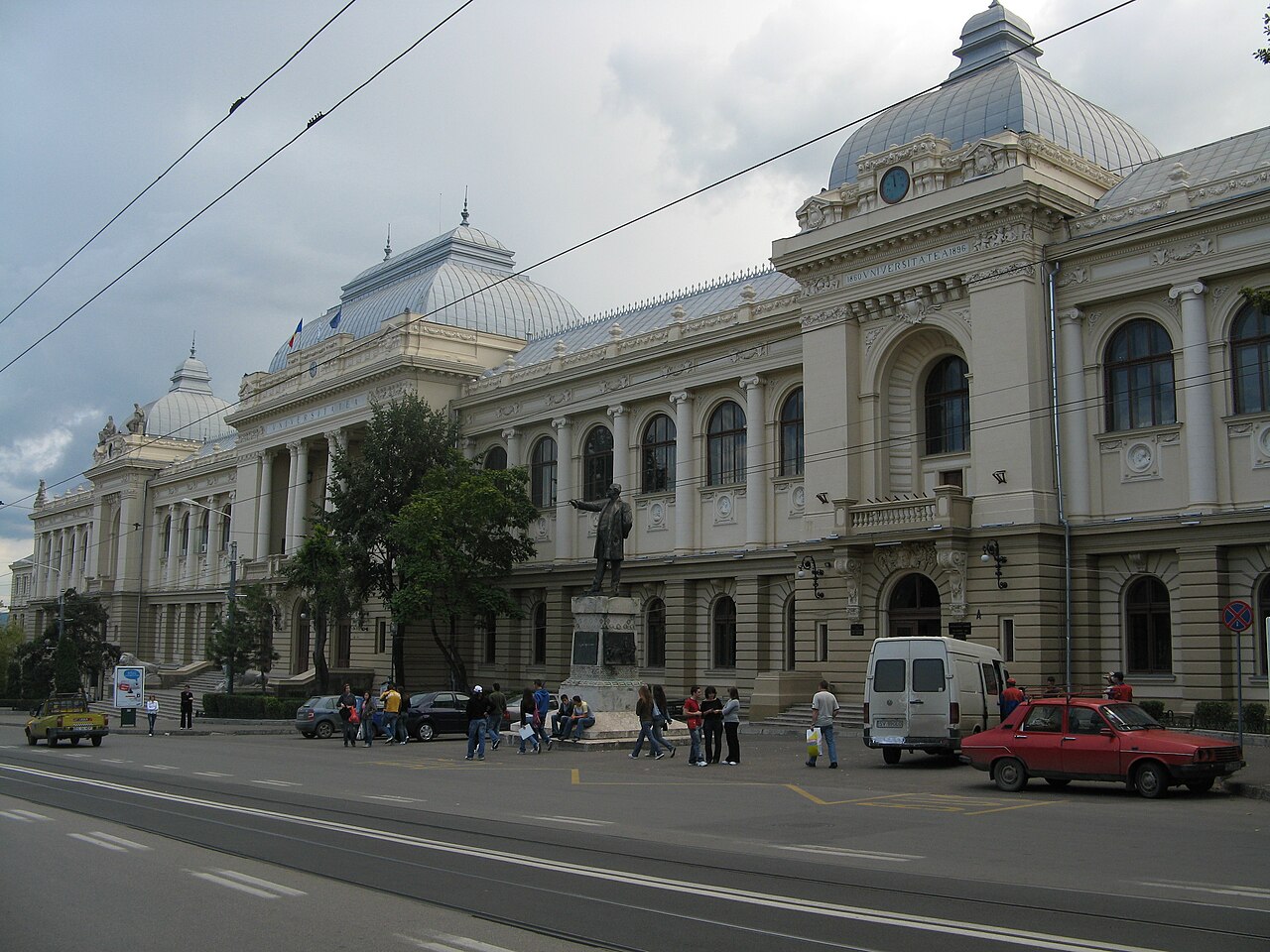 Zilele Universității Cuza: clădirea principală a UAIC din Iași